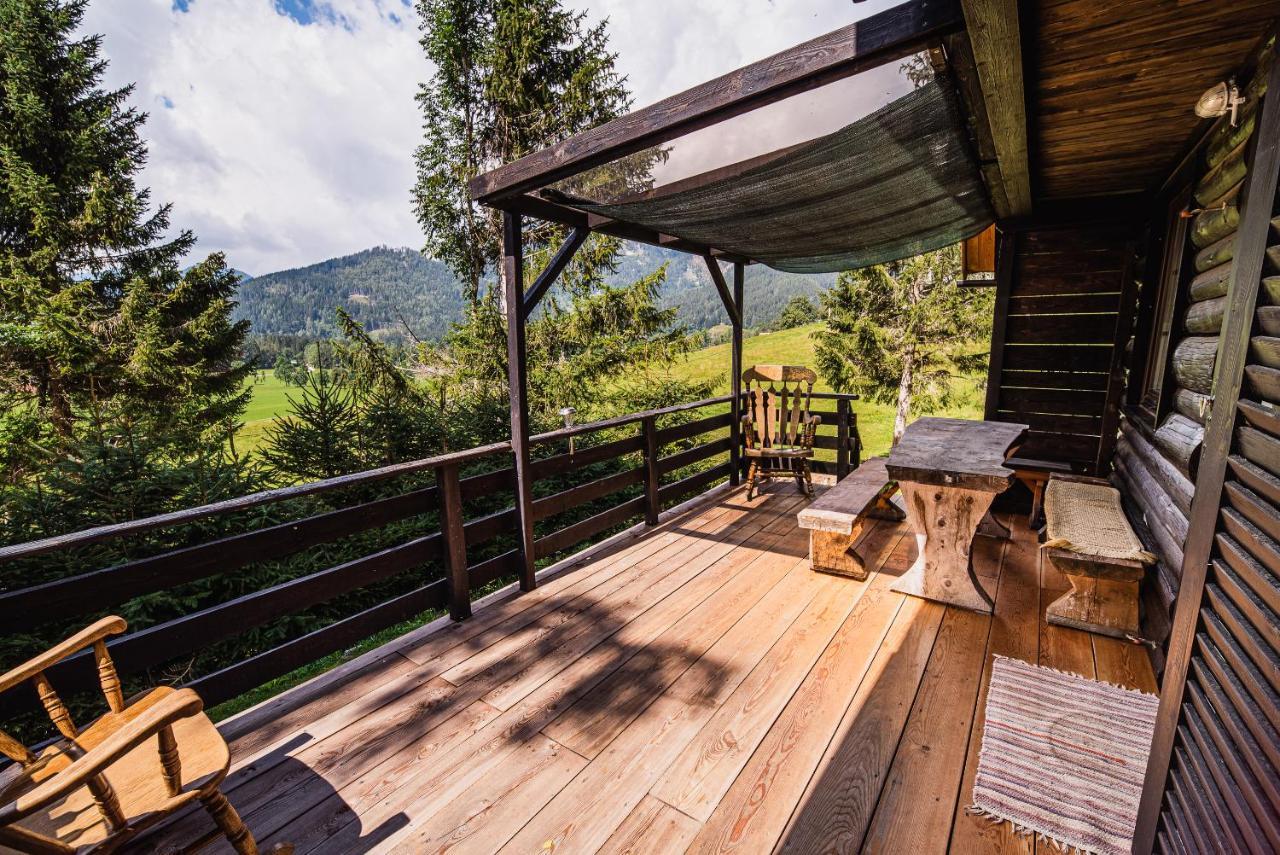 Cottage Hidden Pearl Zgornje Jezersko Exteriör bild